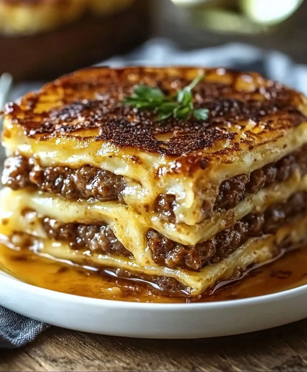 Pancake Sausage Casserole Dish