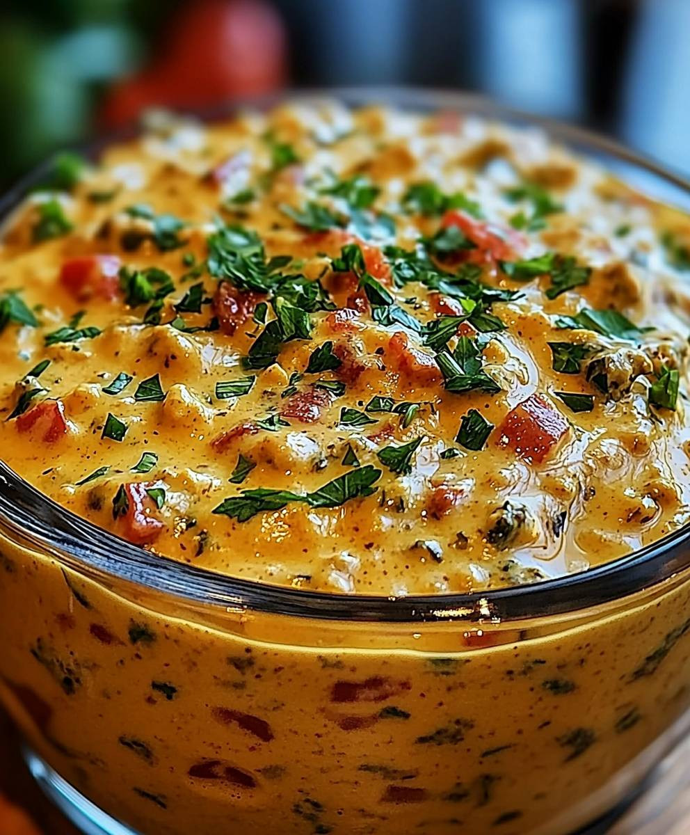 Cheesy Rotel Queso Dip