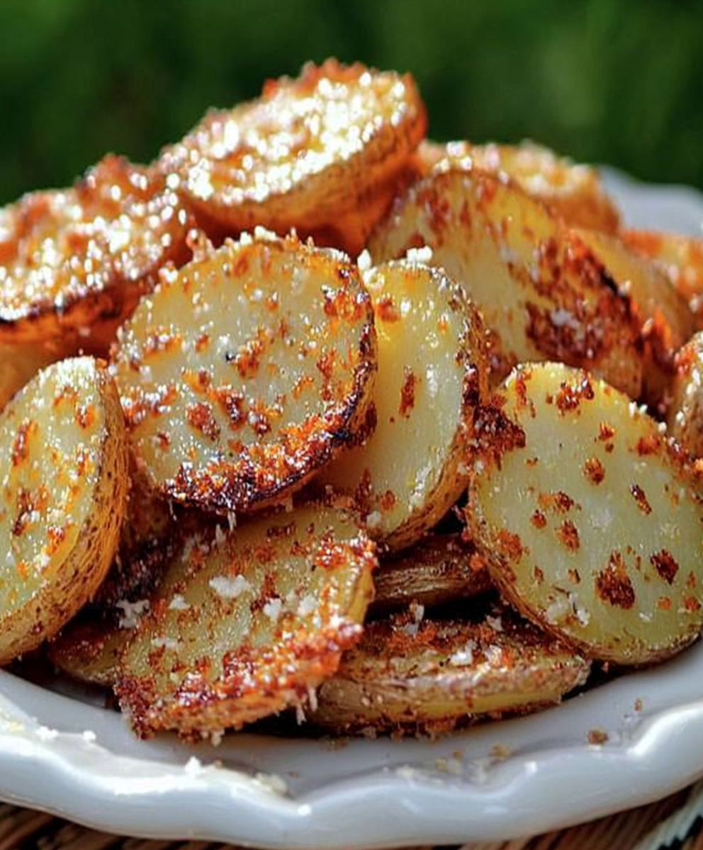 Crispy Parmesan Potatoes