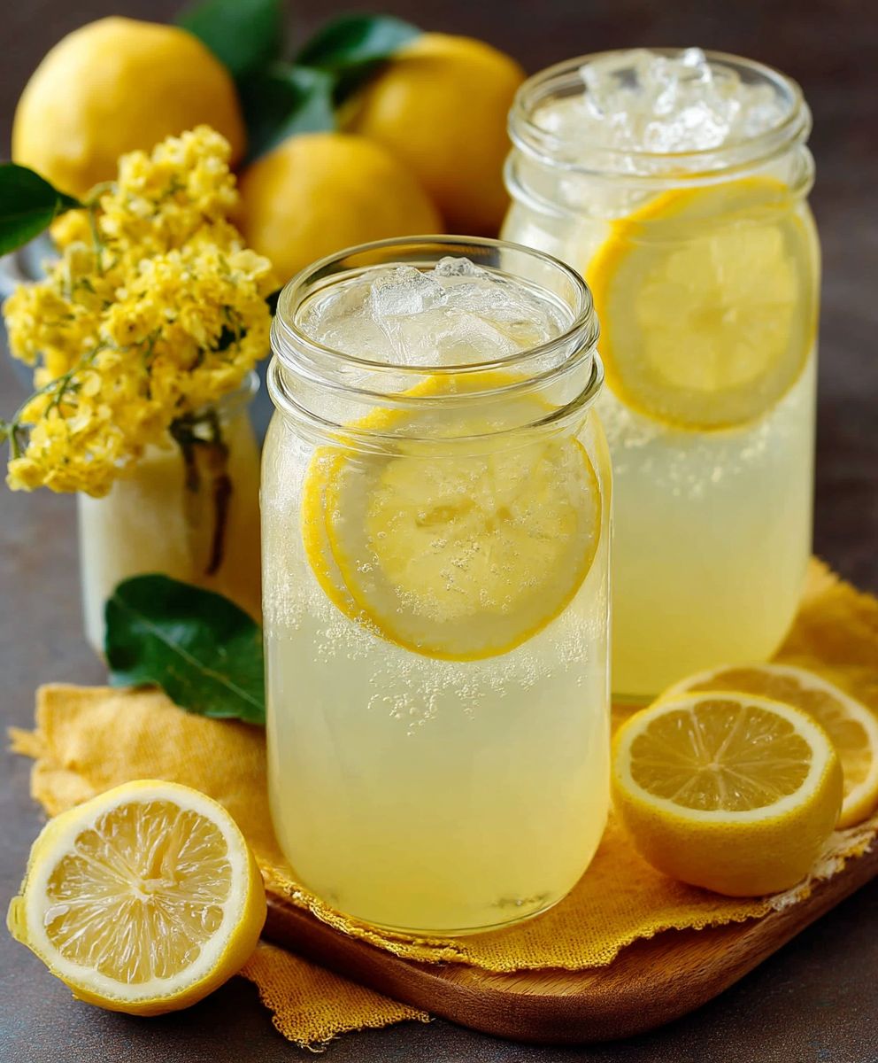 Homemade lemonade
