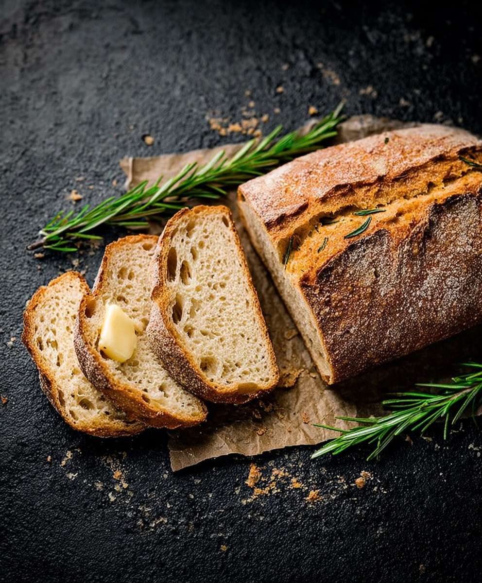 Rosemary Parmesan Dutch Oven Bread
