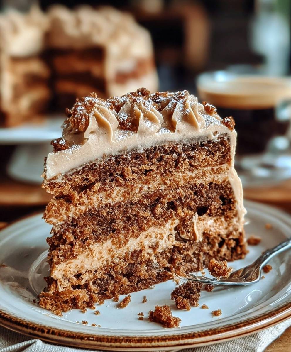 Gingerbread Cake Cinnamon Molasses Frosting