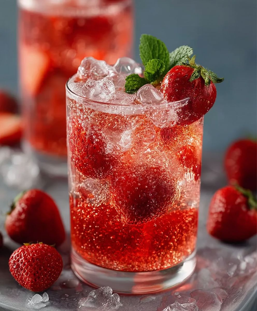 Strawberry Dirty Sprite Drink