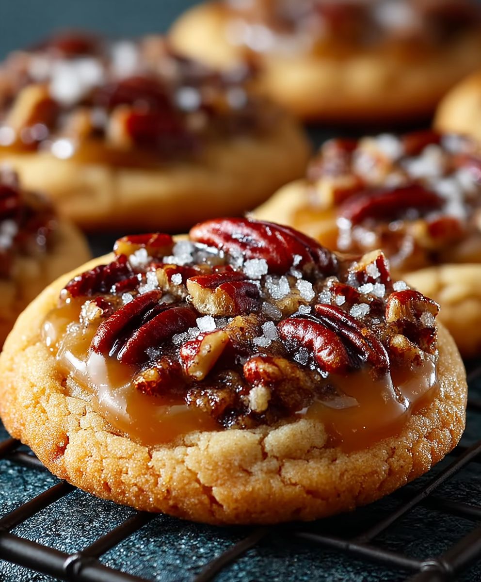 Chewy Pecan Pie Cookies
