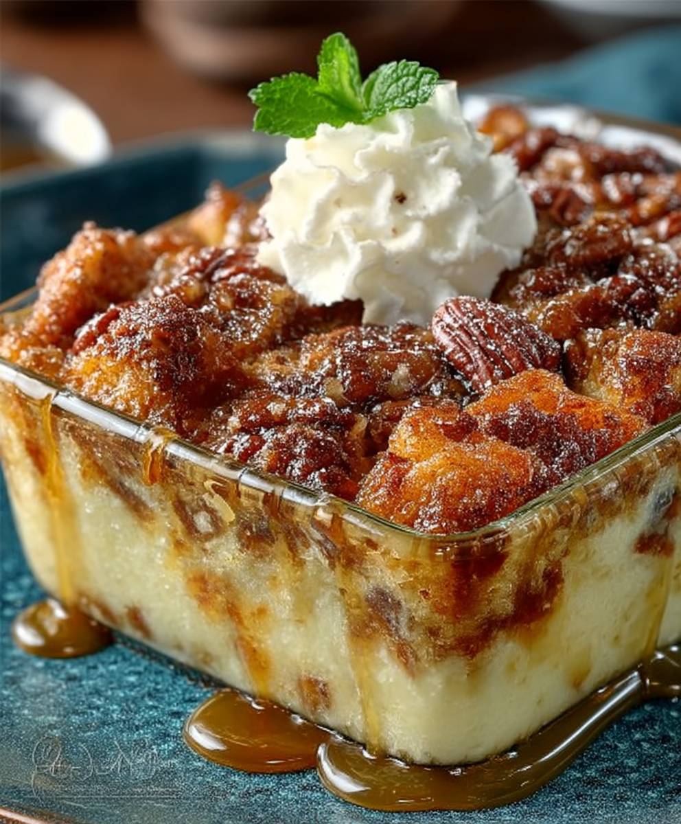 Pecan Pie Bread Pudding