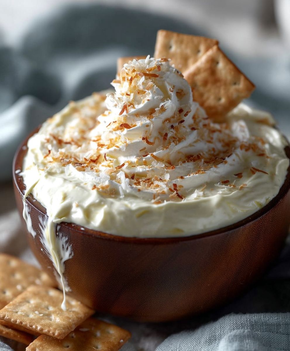 Coconut cream pie dip