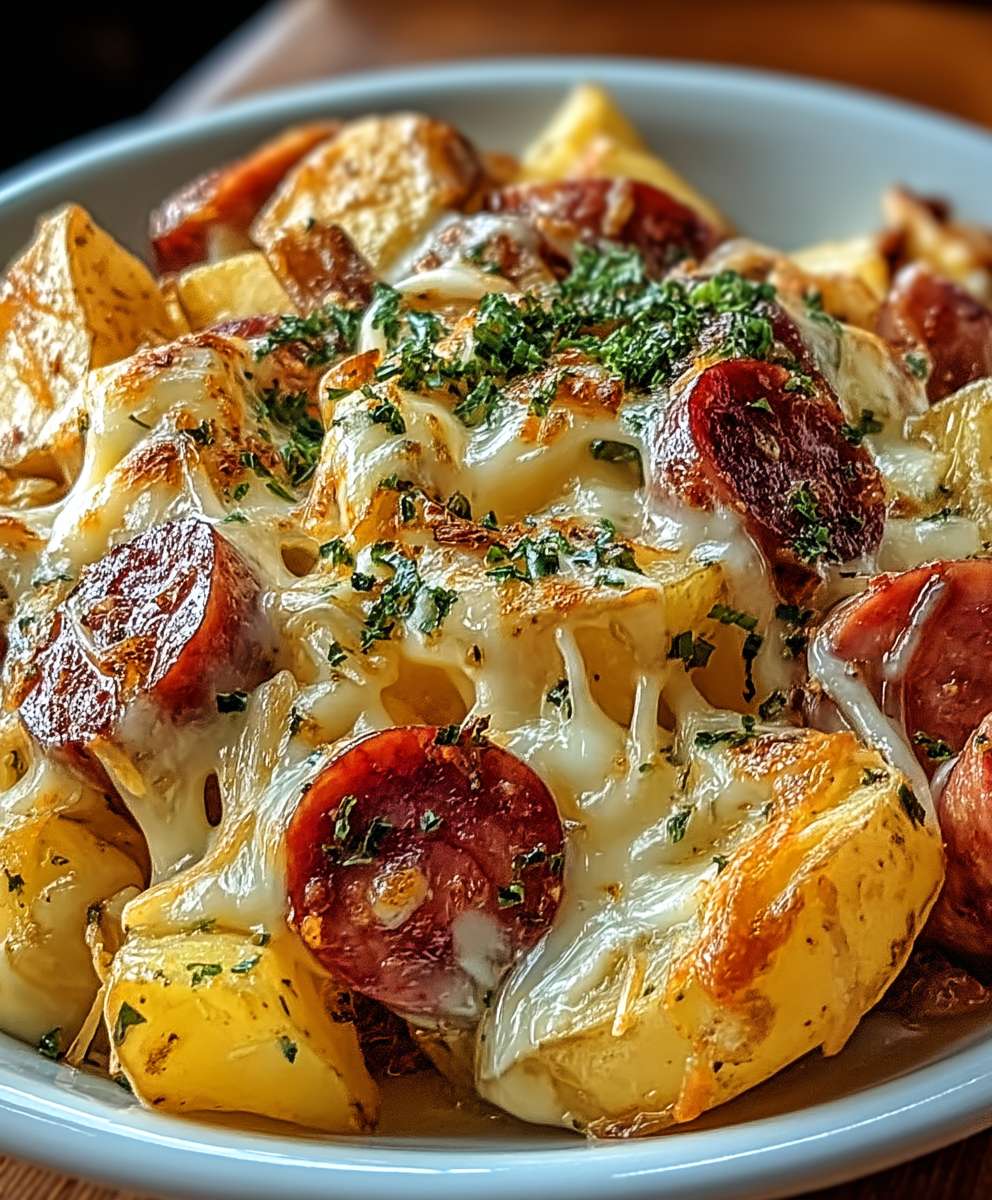 Cheesy Ranch Potatoes Sausage