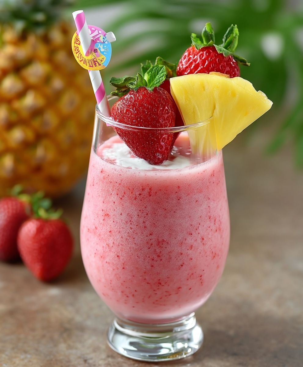 Strawberry Pina Colada