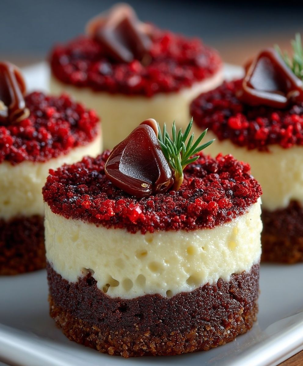 Red Velvet Brownie Cheesecake