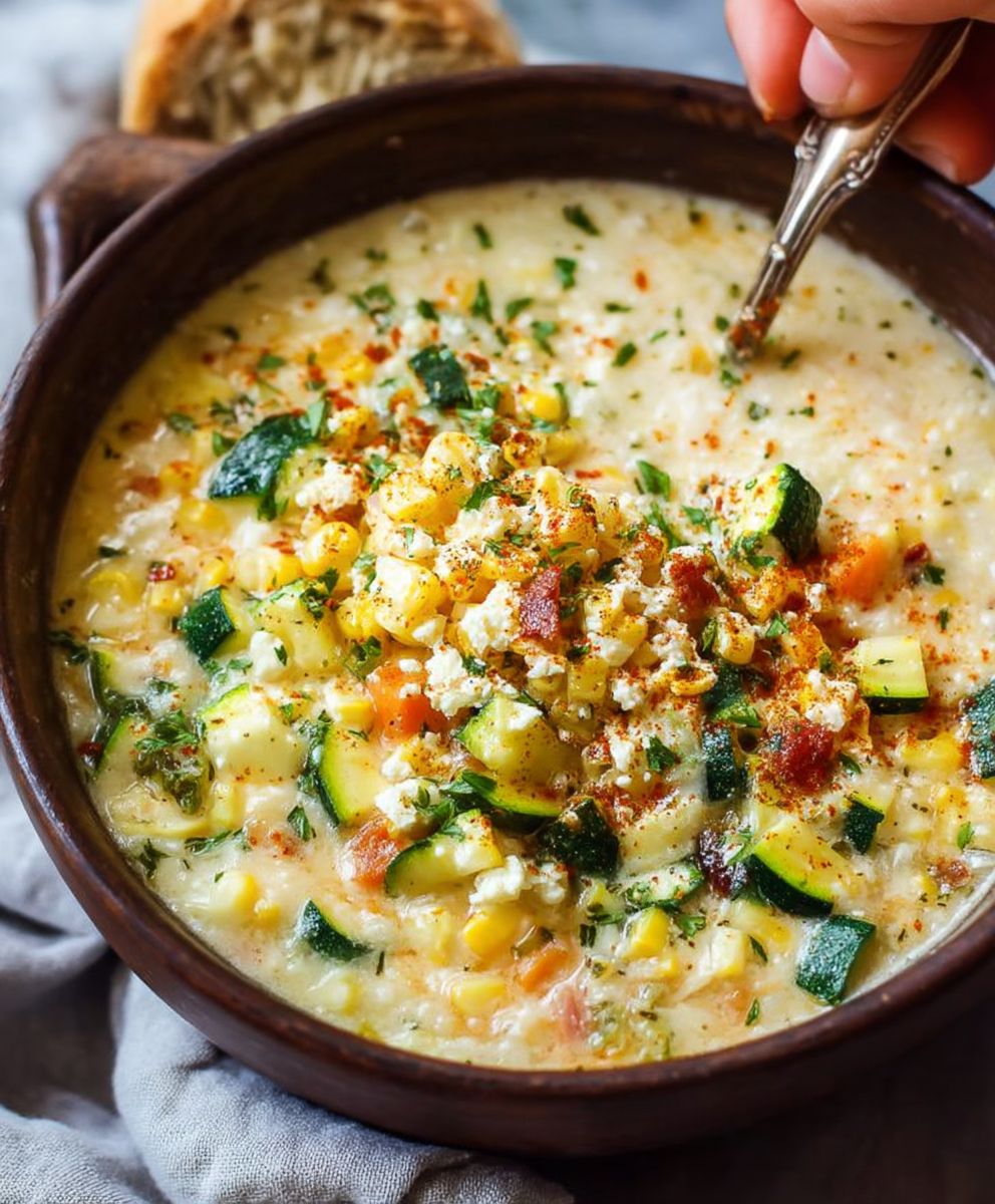 Zucchini Corn Chowder