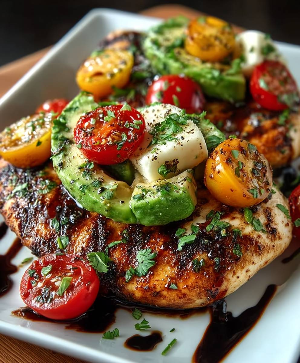 Grilled California Avocado Chicken