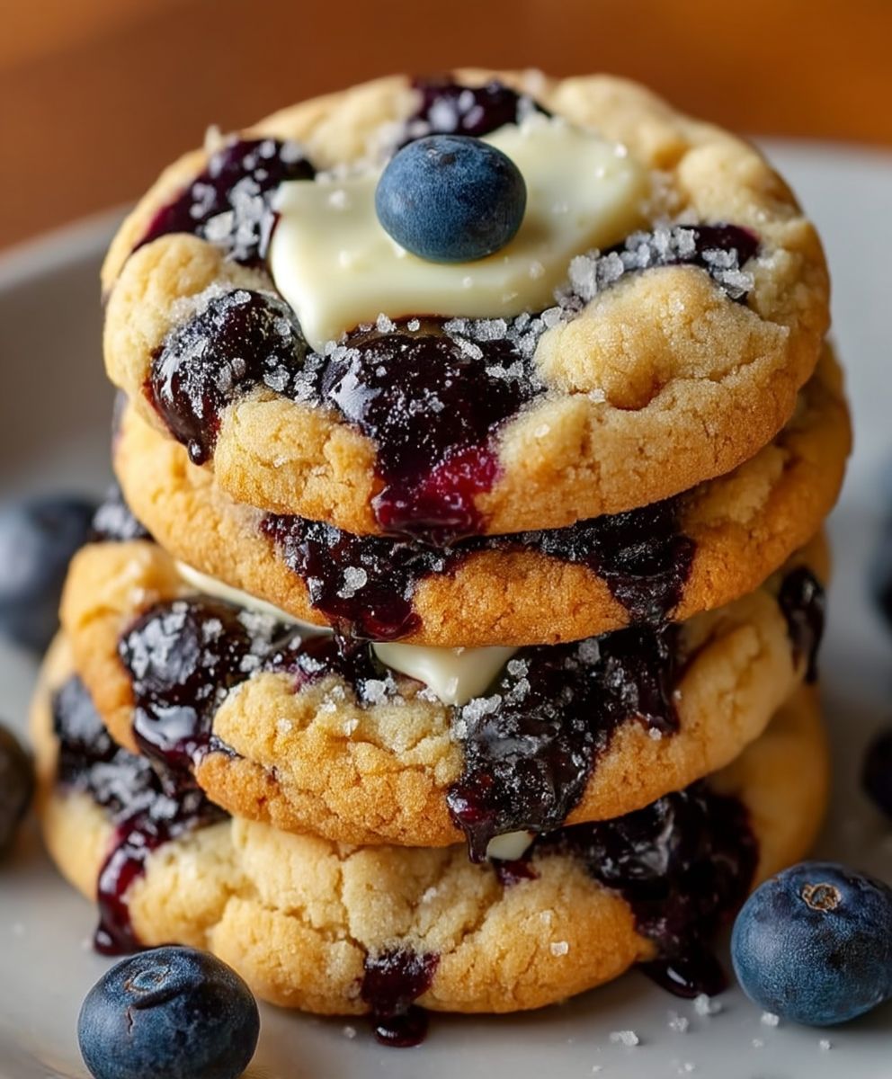 Blueberry Cheesecake Cookies