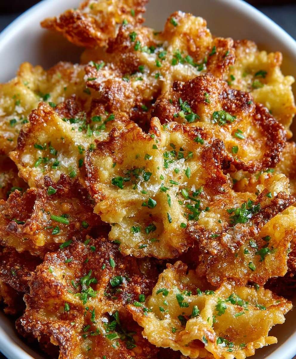 Air Fryer Pasta Chips