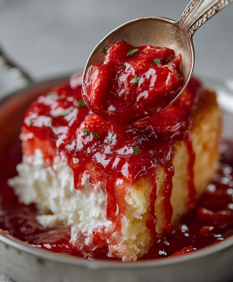 Strawberry cake filling