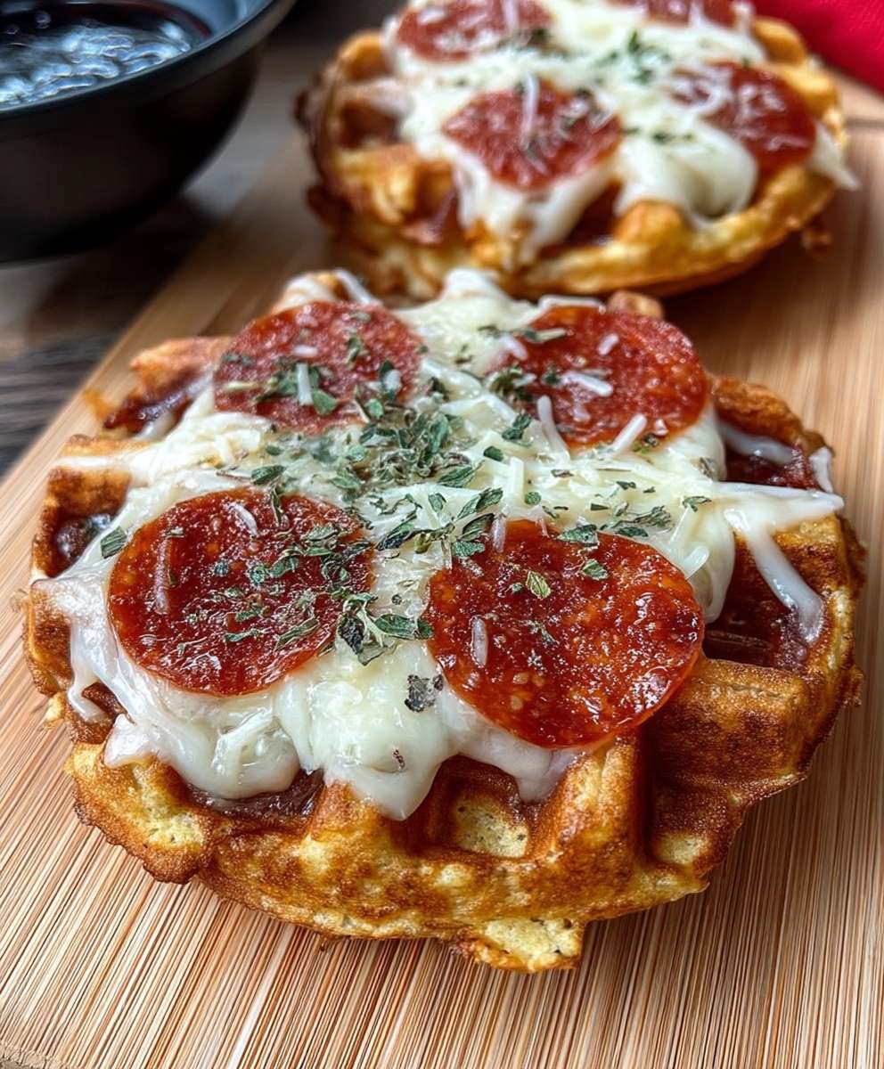Keto Pizza Chaffle