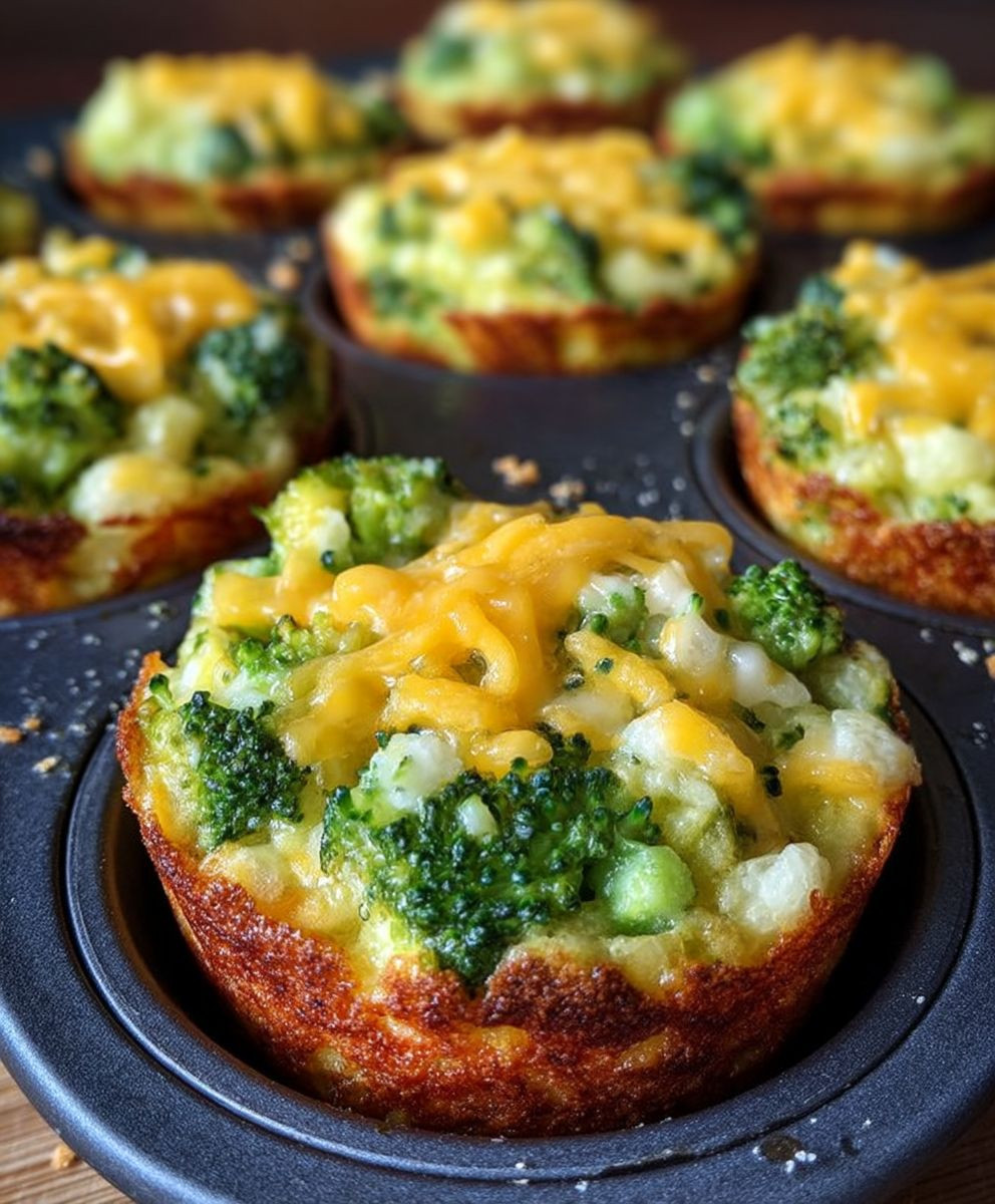 Broccoli Cheese Cups