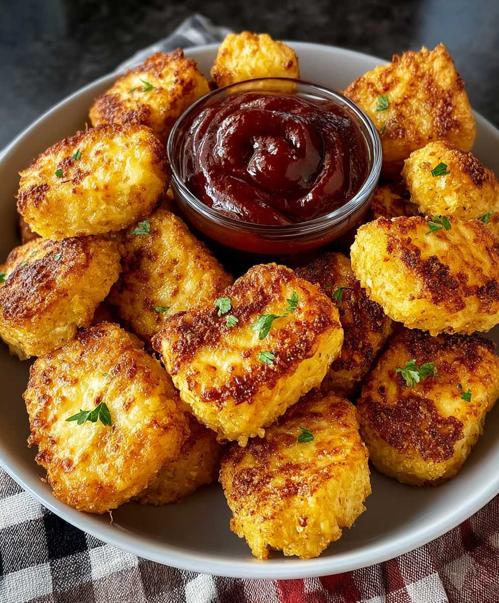 Baked chicken nuggets