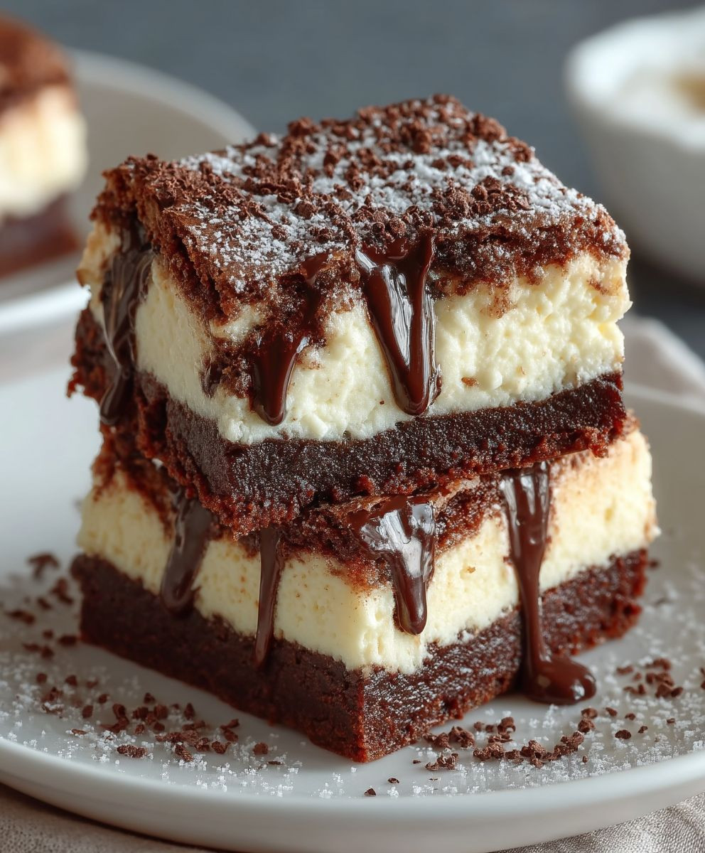 Keto cheesecake cream cheese brownies