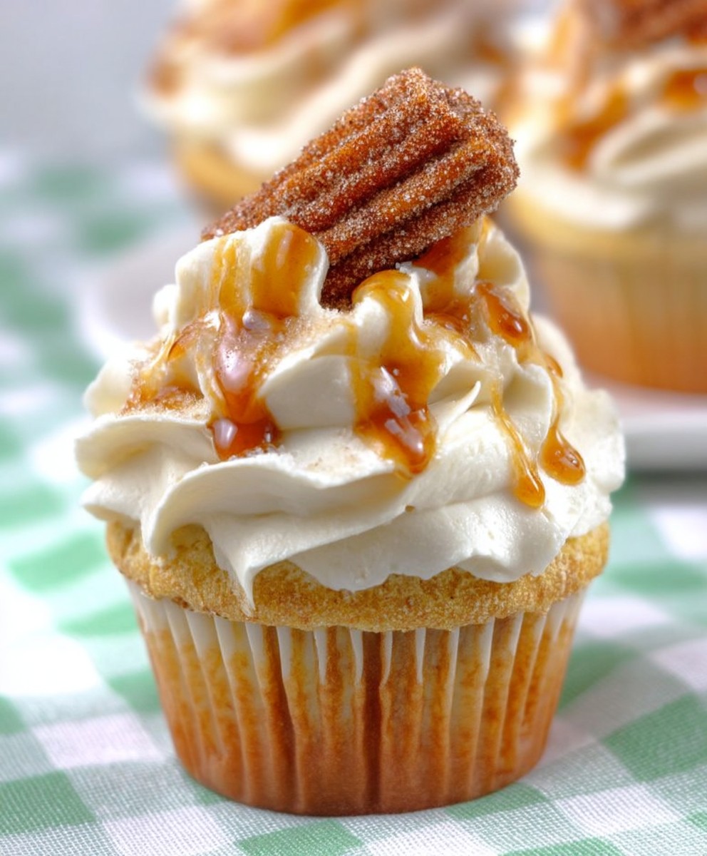 Churro Cupcakes