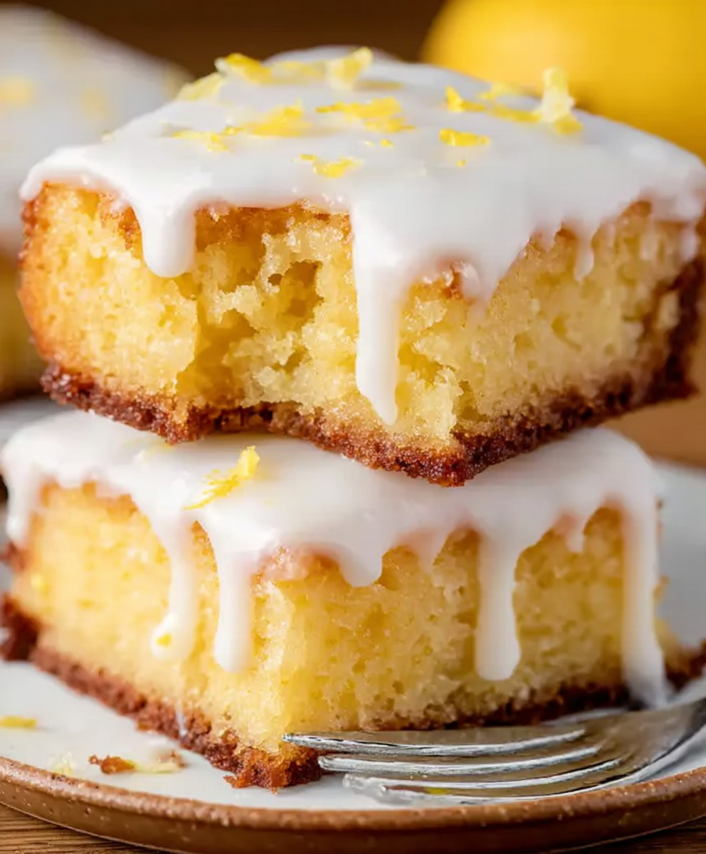 Easy Lemon Brownies