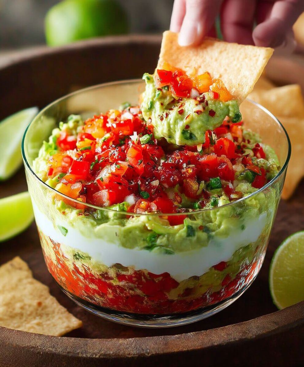 Guacamole Salsa Party Dip