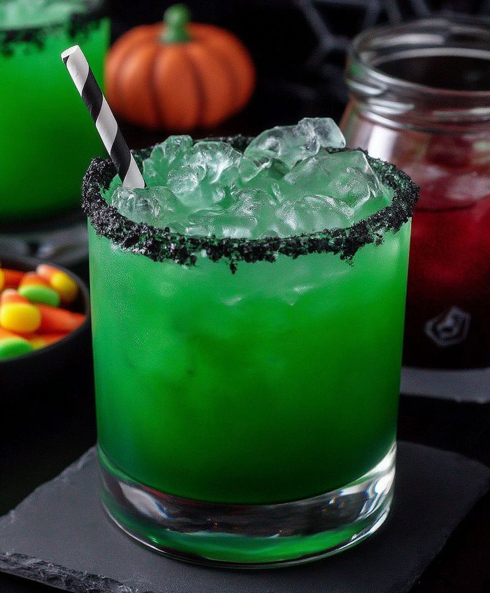Beetlejuice Halloween Cocktail