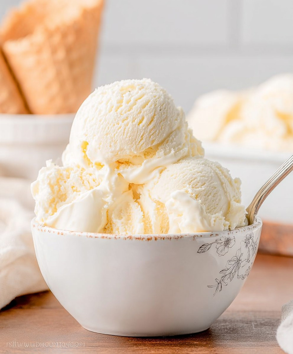 Sugar Free Vanilla Ice Cream