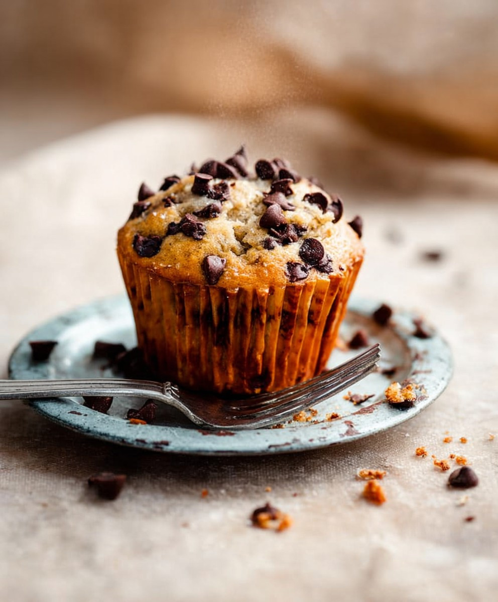 Banana Chocolate Chip Muffins