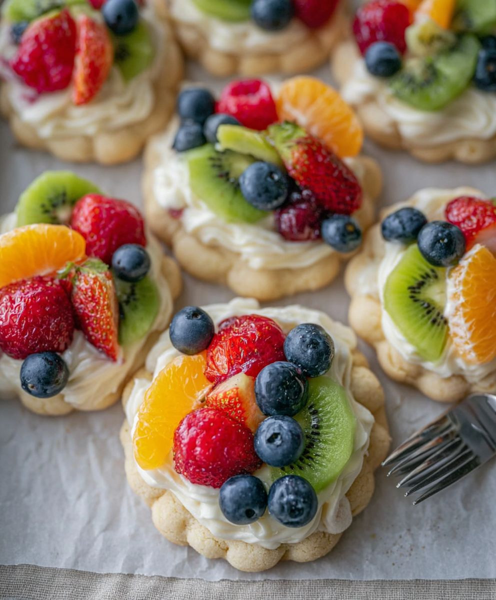 Fruit Pizza Cookies
