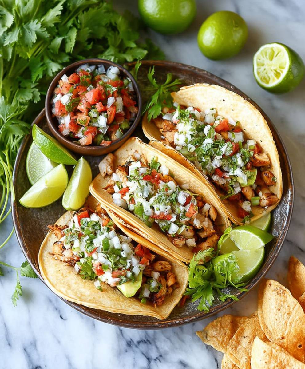 Easy Chicken Tacos