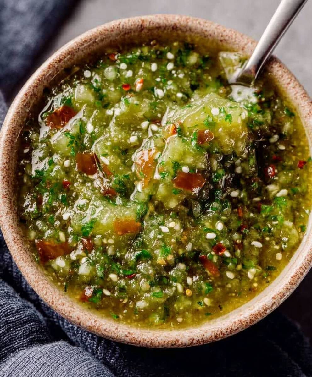 Roasted Tomatillo Salsa