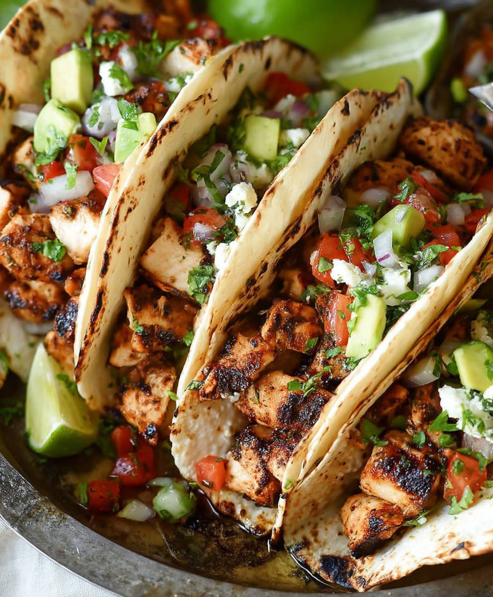 Easy Chicken Tacos