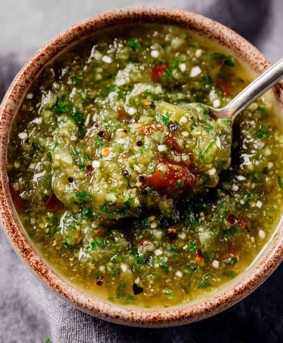 Roasted Tomatillo Salsa