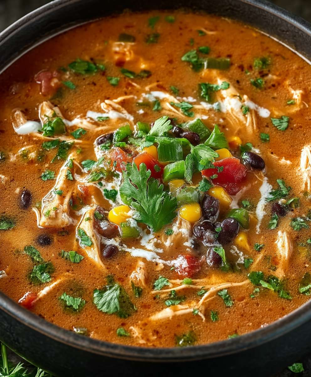 Chicken Enchilada Soup