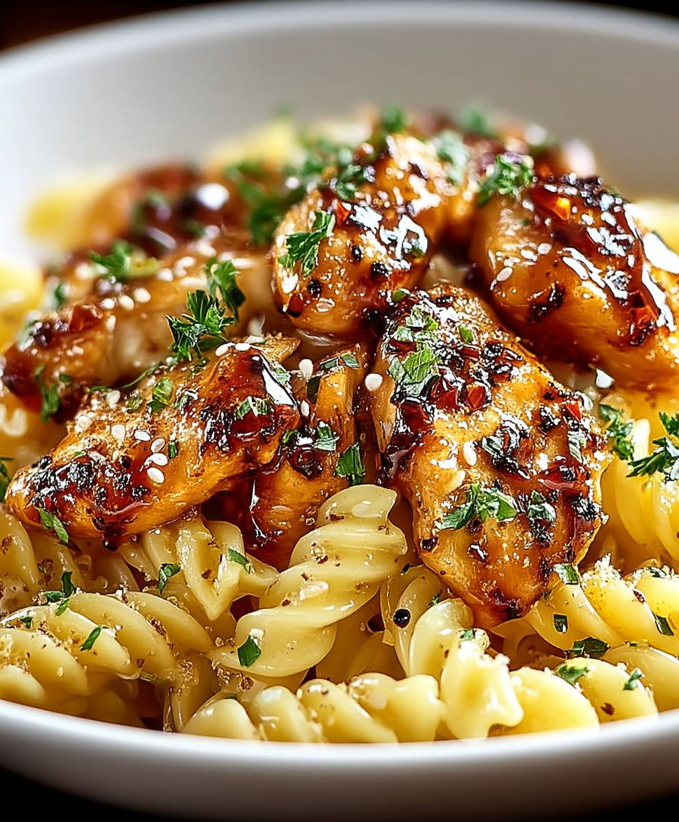 Honey Pepper Chicken Pasta