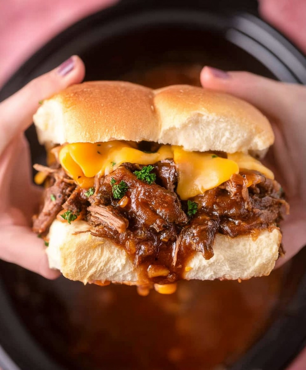 Beef Cheddar Sandwiches