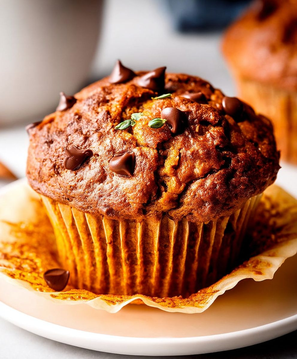 Pumpkin Protein Muffins
