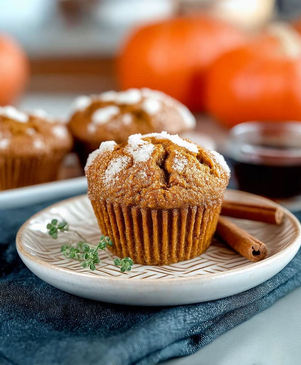 Healthy Pumpkin Muffins