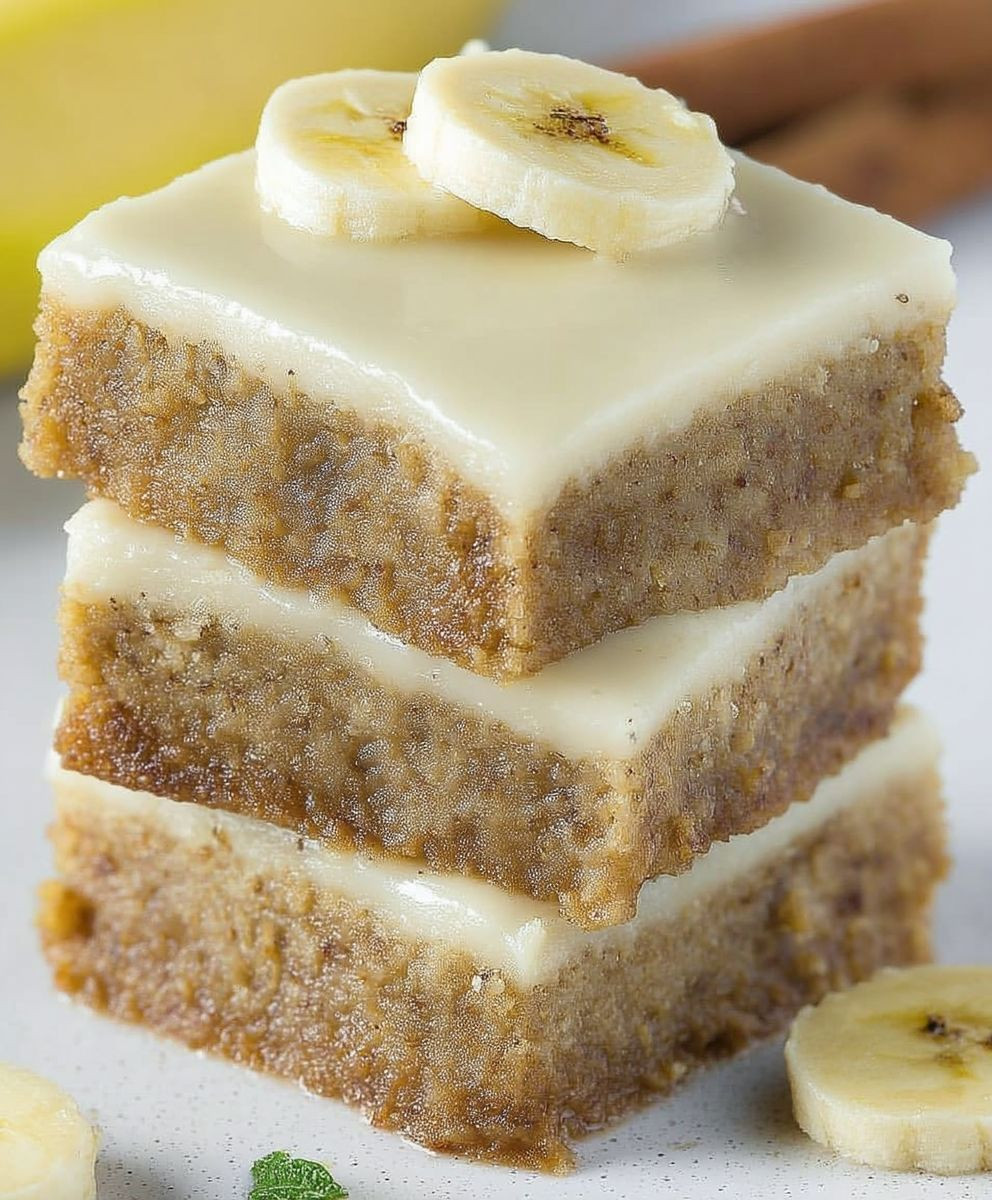 Banana Bread Blondies