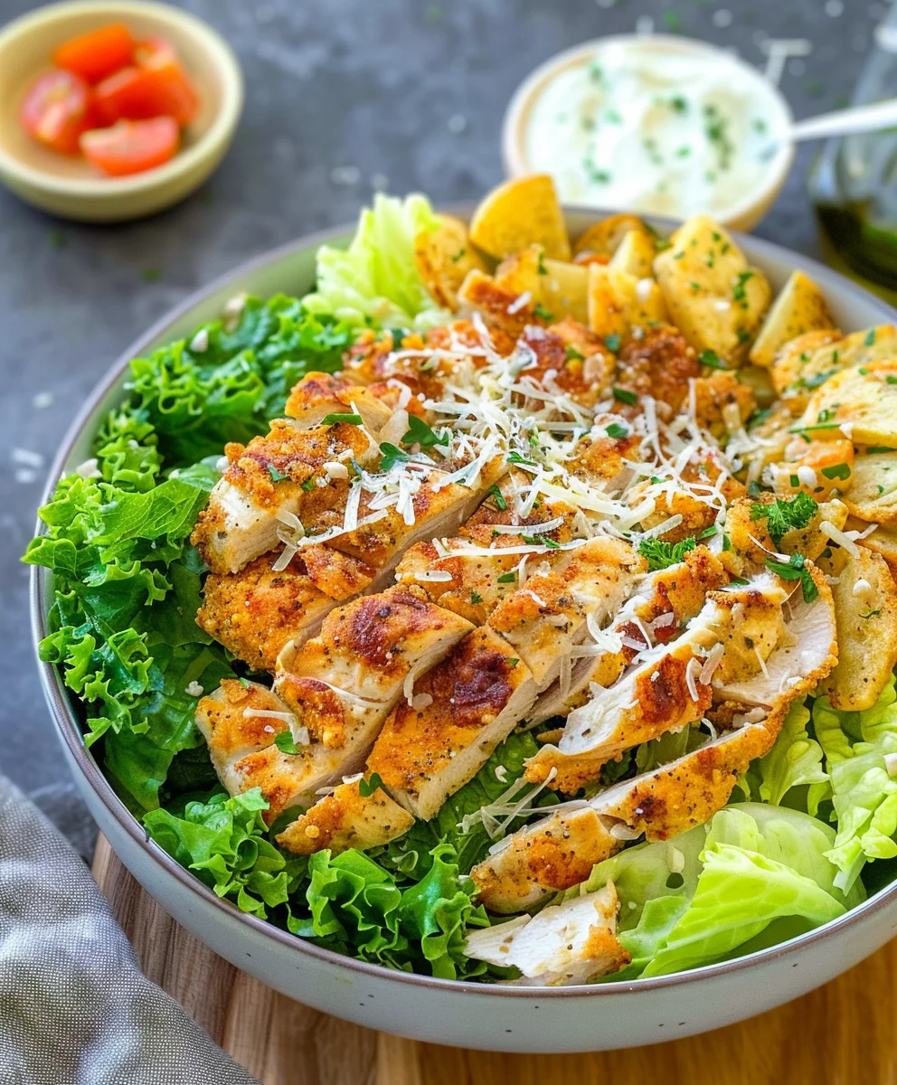 Quick Caesar Chicken Bowl: Your Go-To Healthy Lunch Idea