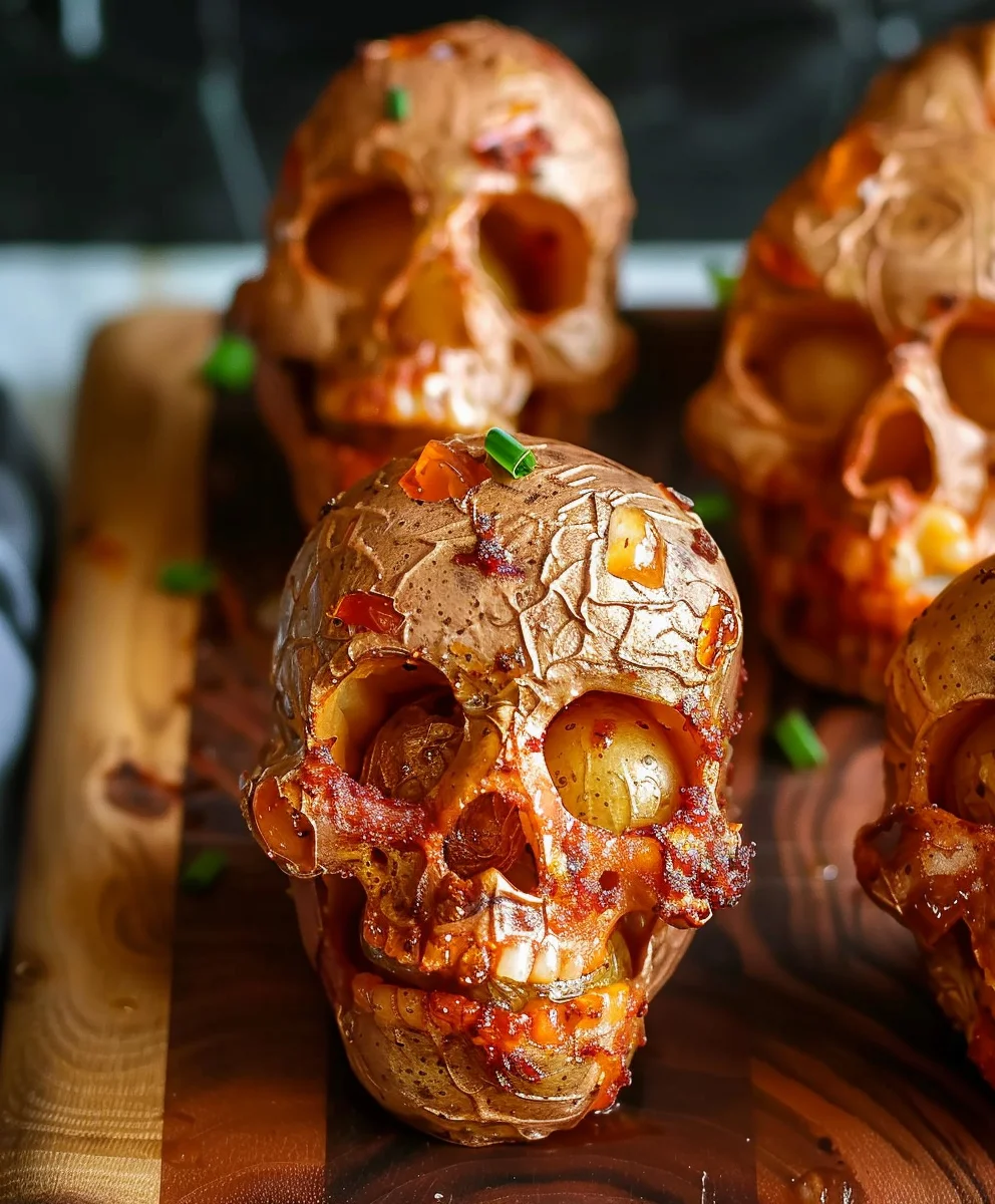 Halloween Skull Potatoes Recipe: Spooky & Fun Side Dish