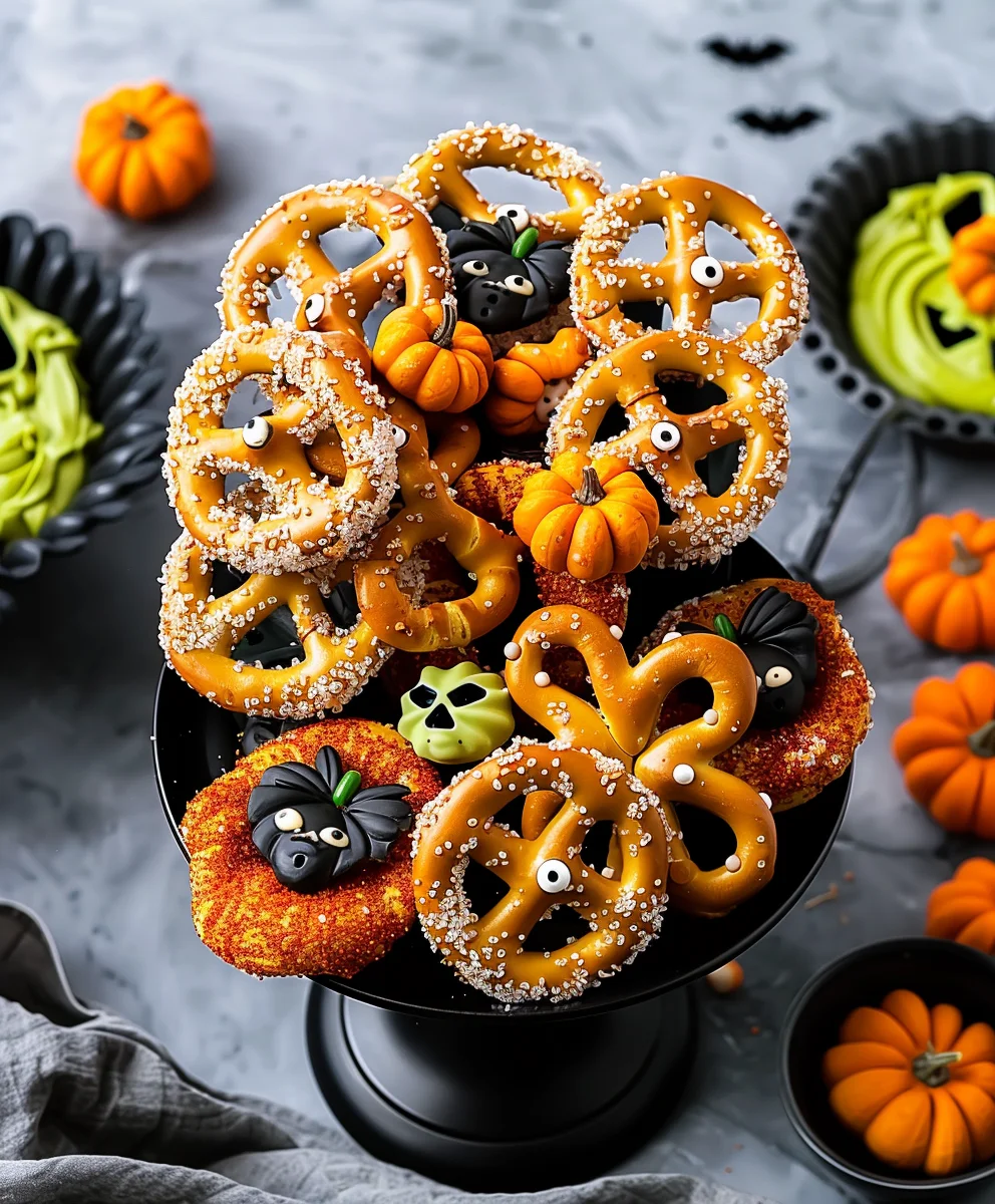 Spooky Halloween Pretzels Recipe: Easy & Fun Treat!