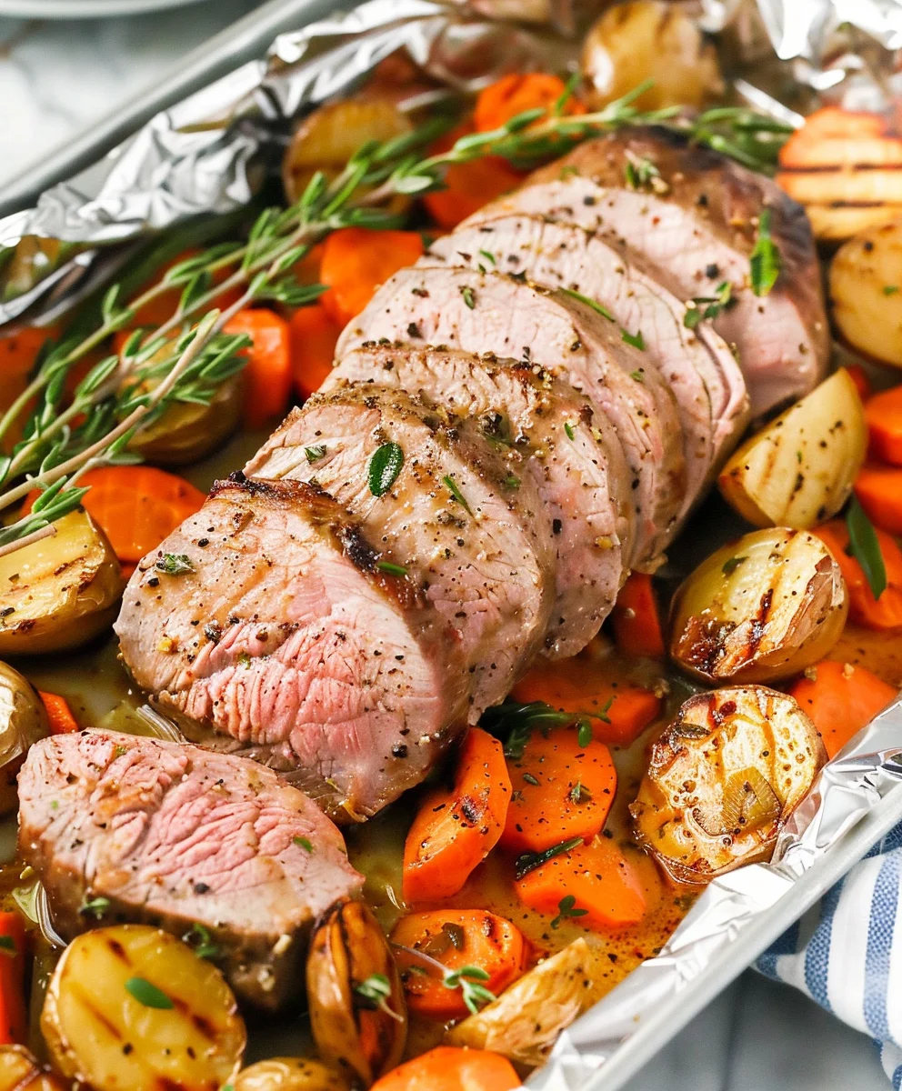 Quick Beef Tenderloin Sheet Pan Dinner: Easy One-Pan Meal