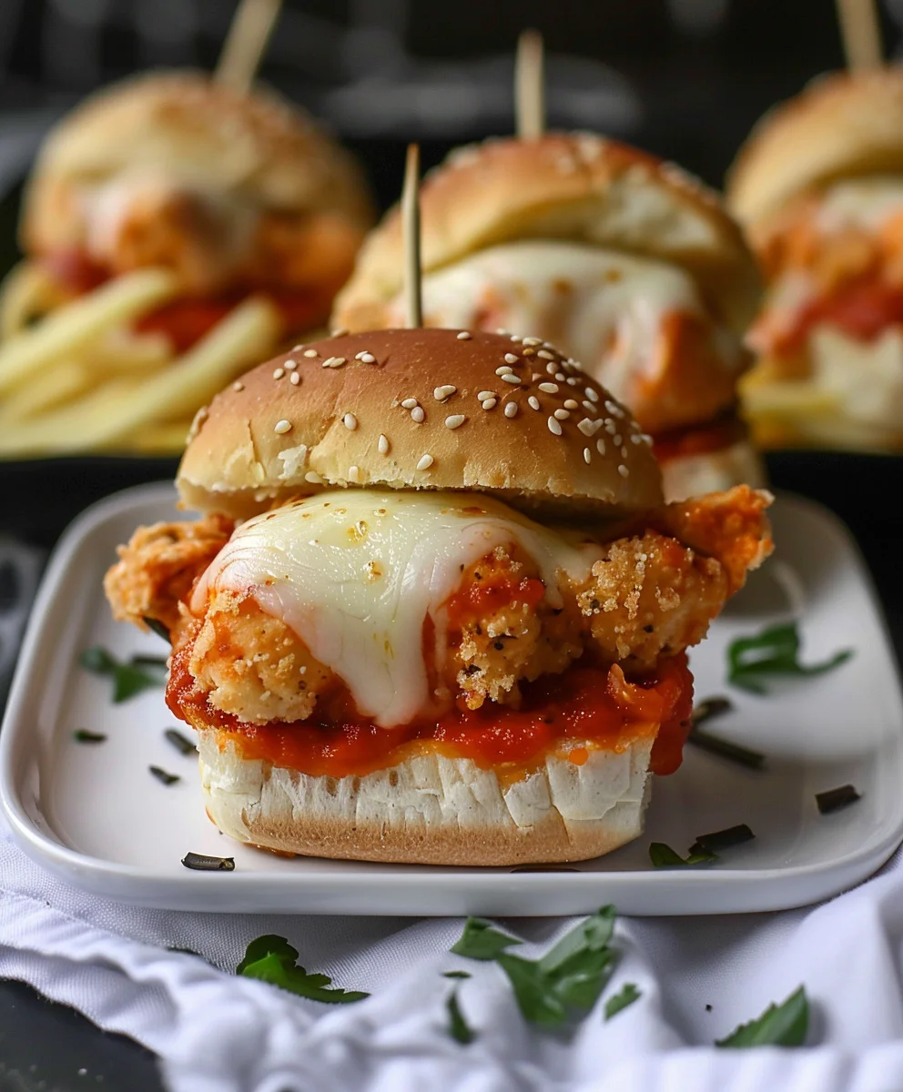 Spooky Halloween Chicken Parm Sliders: Delicious & Fun!