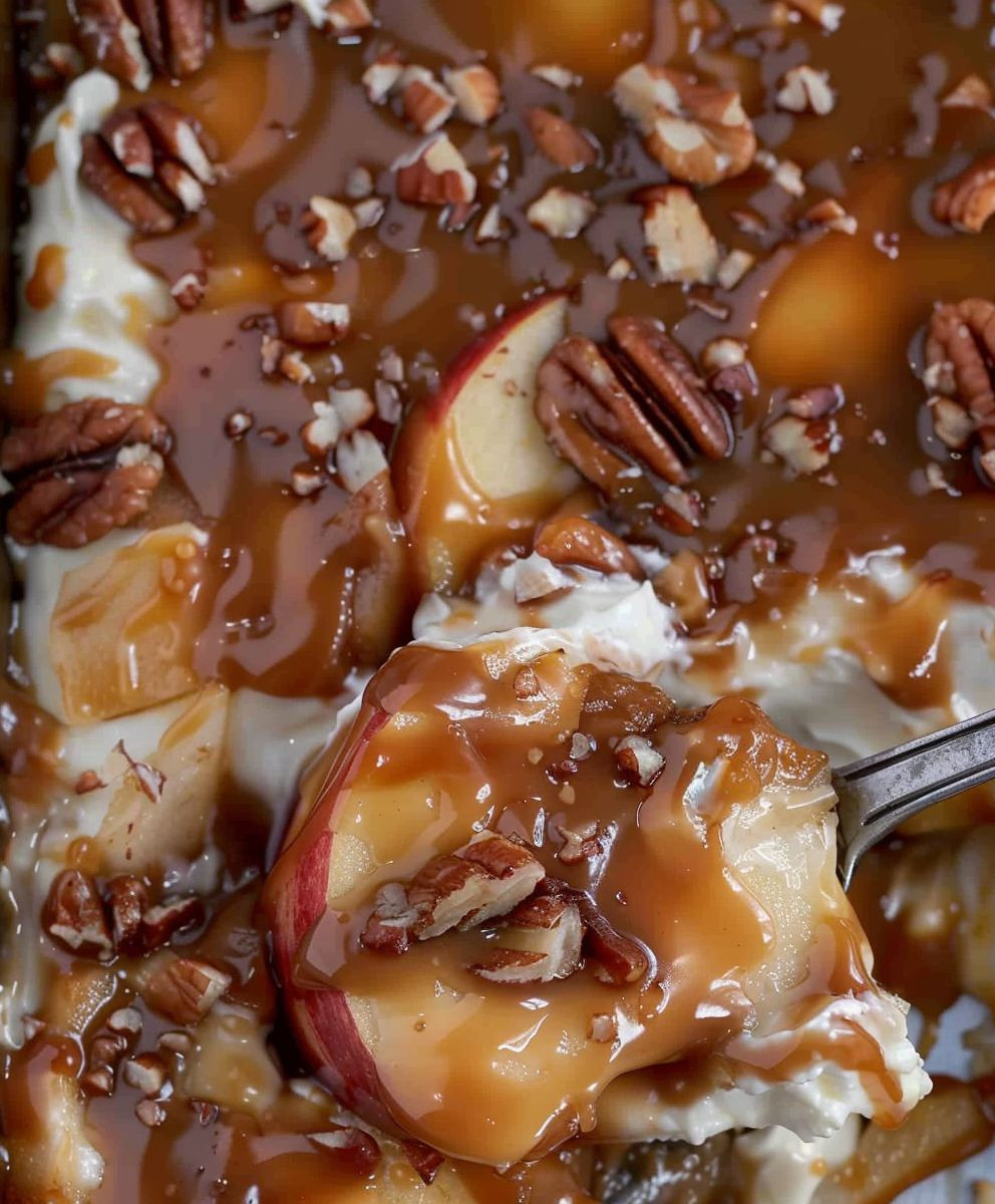 Caramel Apple Cheesecake Dip