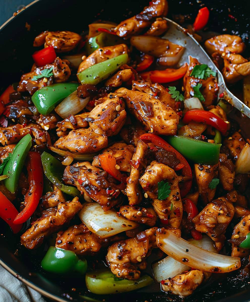 Black Pepper Chicken