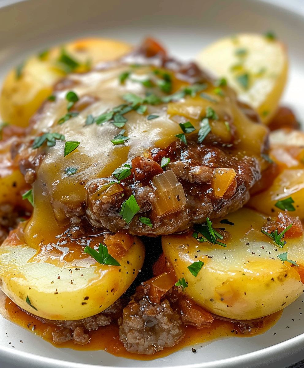 Crockpot Hamburger Potato