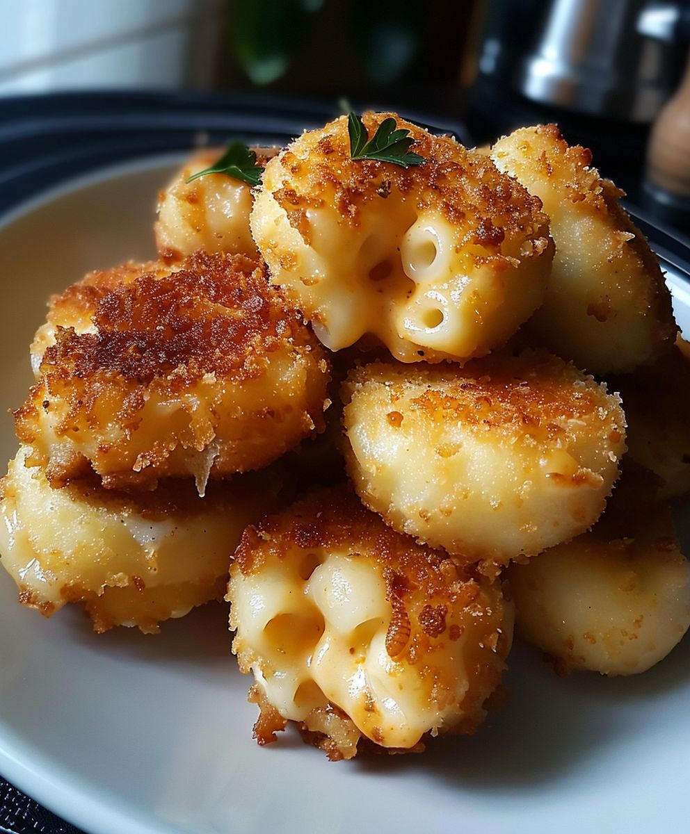Fried Mac and Cheese Bites