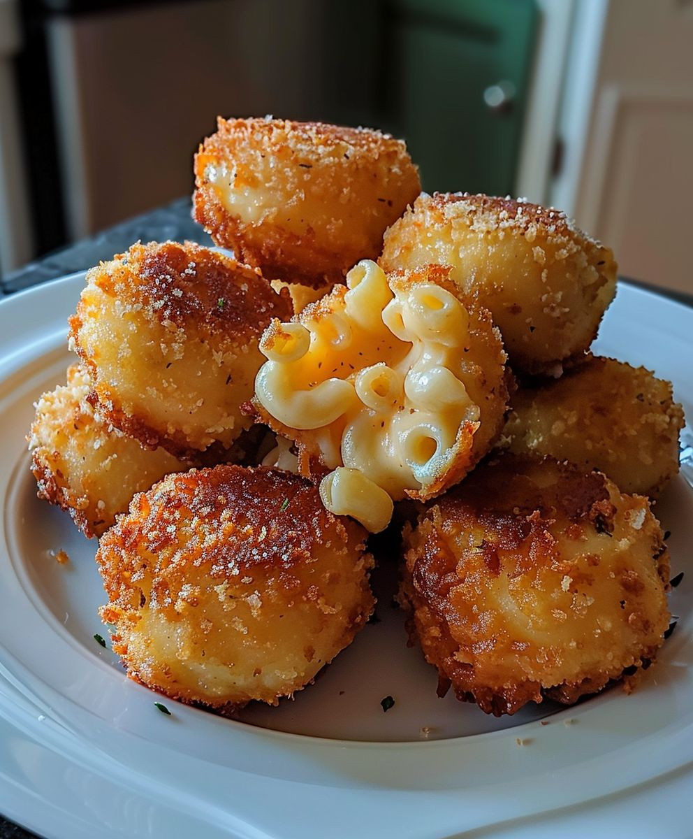 Fried Mac and Cheese Bites
