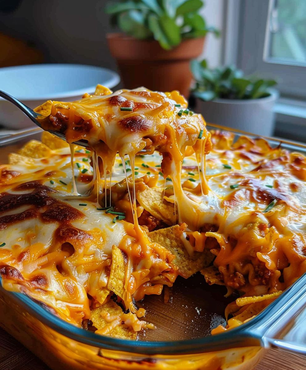 Cheesy Dorito Casserole